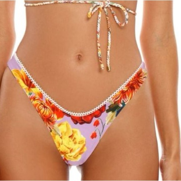 AGUA BENDITA Bouk Alegria Reversible Bikini Bottom - Picture 5 of 9